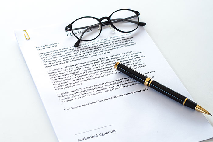 法人様用「売渡承諾書」