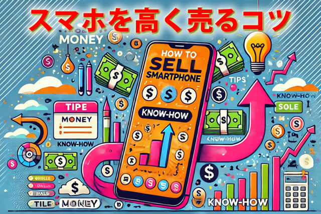 使わなくなった中古スマホ・携帯電話高く売るなら！ノウハウ一覧